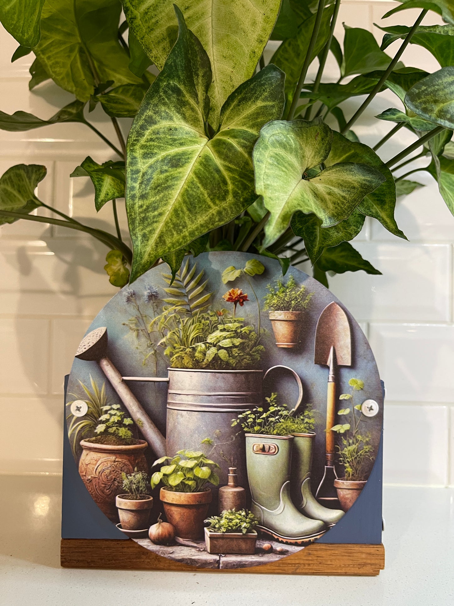 Plant Tin Decorative Planter Box