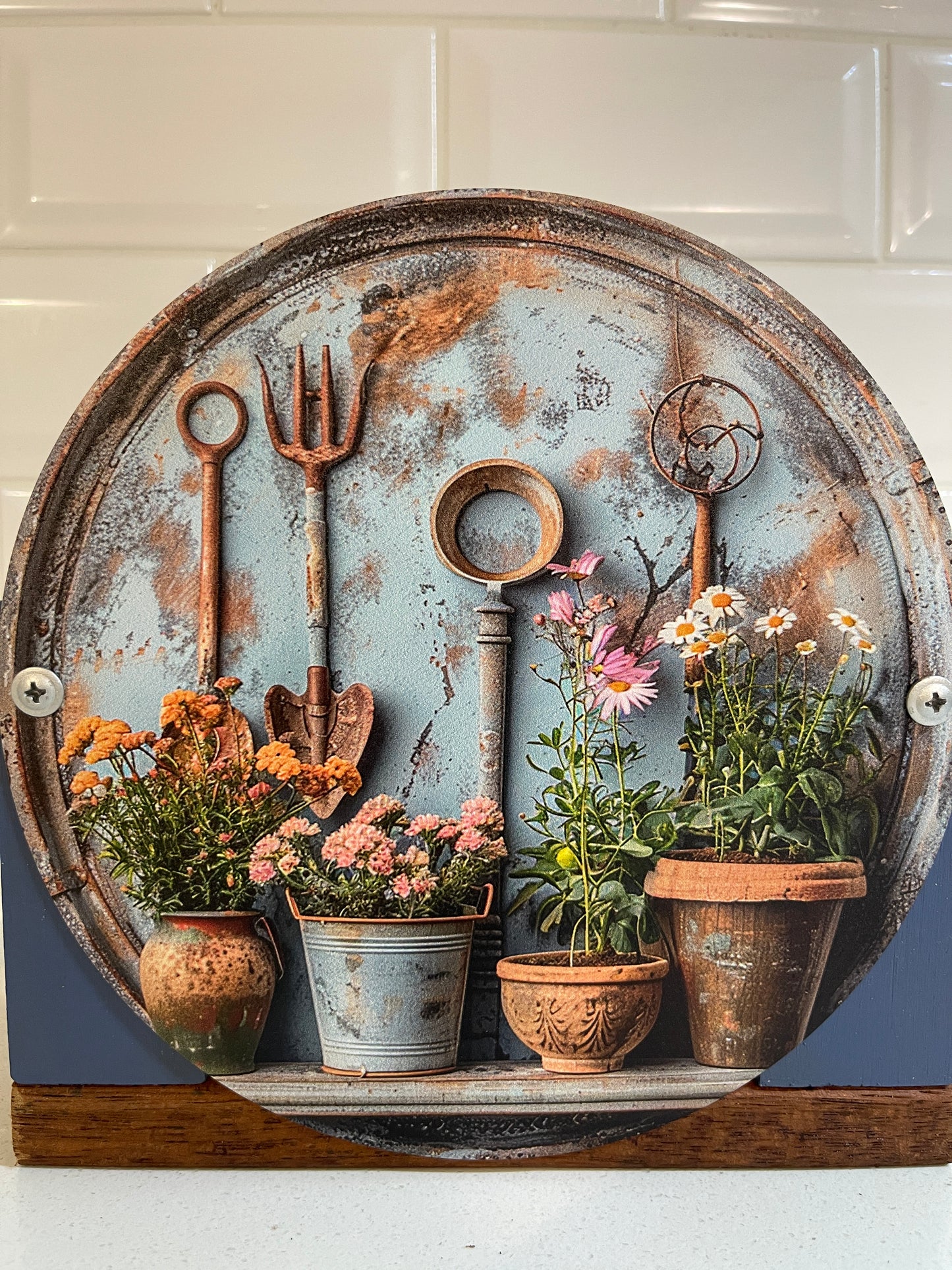 Pot Plants Tin Decorative Planter Box