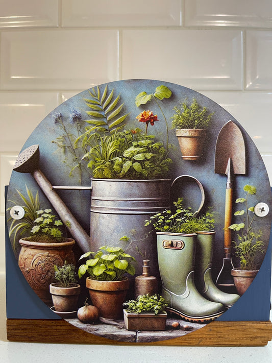 Plant Tin Decorative Planter Box